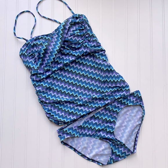 Motherhood Maternity Other - Motherhood Maternity tankini swim set S